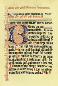 Pagina uit de Psalmorum Codex