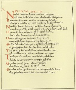 Pagina van de Paraphrase de l