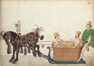 Optochtslee in parade, ca. 1640