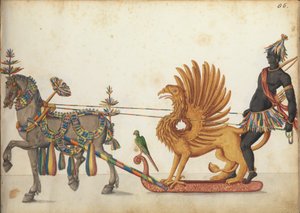 Optochtslee in parade, ca. 1640