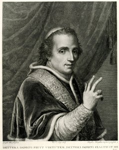 Paus Pius VII door German School