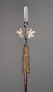 Parade partizaan (van de lijfwacht van August Wilhelm, hertog van Brunswijk-Wolfenbüttel [1662-1731]) door German School