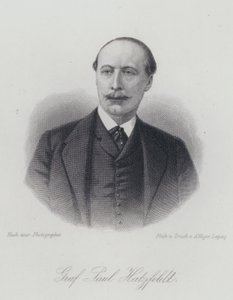 Paul von Hatzfeldt, Duitse diplomaat en politicus (gravure) door German School
