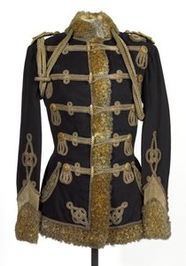 Pelisse, 3e Zieten Huzaren, HRH De Hertog van Connaught, voor 1914 door German School
