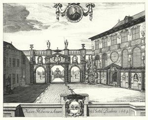 Huis van Peter Paul Rubens, Antwerpen door German School