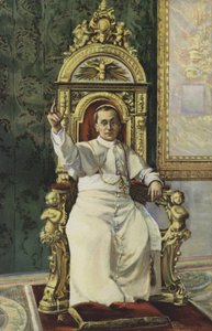 Paus Benedictus XV door German School