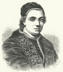 Paus Clemens XIV door German School