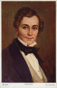 Portret van Albert Lortzing