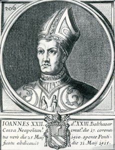 Portret van Antipaus Johannes XXIII door German School