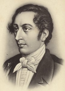 Portret van Carl Maria von Weber door German School