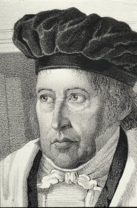 Portret van Georg Wilhelm Friedrich Hegel (1770-1831) door German School