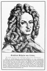Portret van Gottfried Wilhelm Leibniz