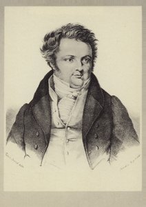 Portret van Heinrich Marschner door German School