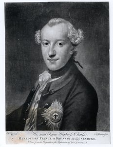 Portret van Zijne Doorluchtige Hoogheid Karel (1735-1806), Prins van Brunswijk, Lüneburg en Wolfenbüttel