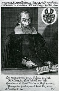 Portret van Johann Staden (1581-1634) door German School
