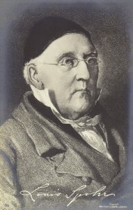 Portret van Louis Spohr door German School