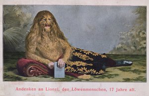 Ansichtkaart met Lionel de Leeuwenjongen op 17-jarige leeftijd, 1909