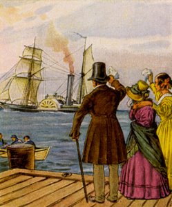 Postschip door German School