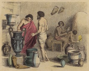 Pottenbakkerij in het oude Griekenland