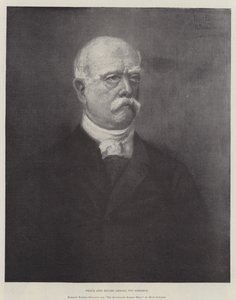 Prins Otto Eduard Leopold von Bismarck door German School