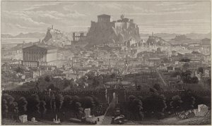 Reconstructie van het oude Athene
