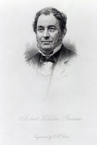 Robert Wilhelm Bunsen, gegraveerd door C.H Jeens door German School