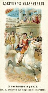 Romeinse spelen - paardrijden zonder zadel