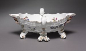 Sauskom, gemaakt bij Meissen Porselein Fabriek, Duitsland, 1735-56