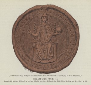 Zegel van Frederik II, Heilige Roomse Keizer