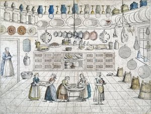 Dienaren in de keuken, Duitsland