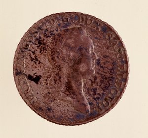 Zilveren munt (thaler) uit Saksen: regering van Frederik Augustus I van Saksen
