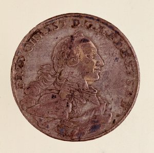 Zilveren thaler van Frederik Christiaan, Markgraaf van Brandenburg-Bayreuth