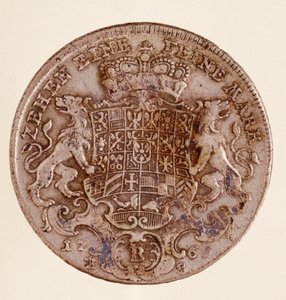 Zilveren thaler van Frederik Christiaan, markgraaf van Brandenburg-Bayreuth (1708-1769)