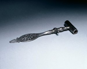 Sleutel voor een radslotgeweer, ca. 1600-50