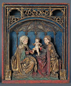 St. Anna, Maria en het Christuskind (Anna Selbdrift) Boven-Rijn, ca. 1515