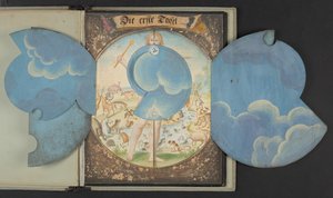 Tabellen die de mens in drie verschillende staten vertegenwoordigen, Add MS 5788