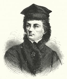 Tadeusz Kosciuszko, Pools-Litouwse generaal die een opstand leidde tegen Russische en Pruisische heerschappij (gravure) door German School