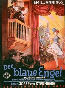 De Blauwe Engel filmposter door German School