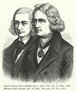 De gebroeders Grimm, Duitse auteurs en verzamelaars van folklore door German School