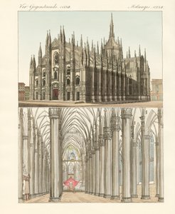 De kathedraal van Milaan