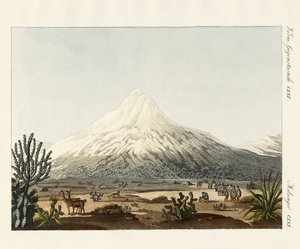 De Chimborazo in Zuid-Amerika