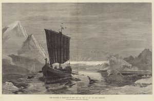 De ontdekking van Groenland door koning Erik de Rode, AD 983 door German School