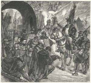 De Hussitische Generaal Prokop de Grote voor Naumburg