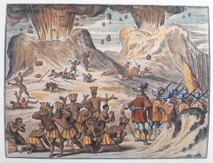 De reis van Cortes naar Tenochtitlan in 1521