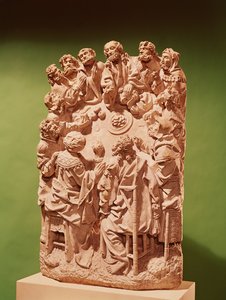 Het Laatste Avondmaal, ca. 1500-30 (kalksteen)