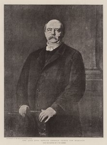 De overleden Otto Edward Leopold Prins von Bismarck