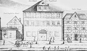 De hoofdstraat in Neurenberg