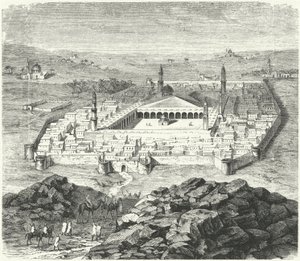 De stad Medina, Arabië door German School