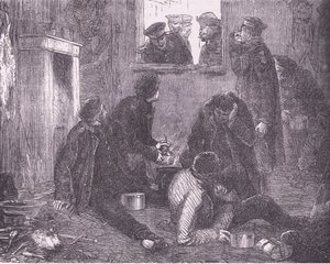De kroonprins van Pruisen maakt de ronde, Cassells Geschiedenis van de Oorlog tussen Frankrijk en Duitsland gepubliceerd door Cassell and Company Limited, ca. 1890