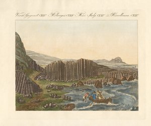 De reuzendijk in Ierland